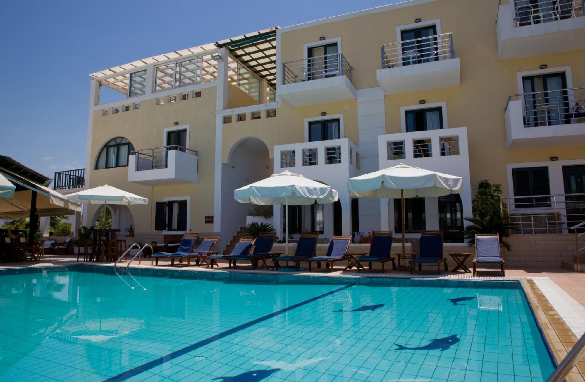 Ela Mesa Aparthotel Souvala Bagian luar foto